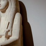 Древнеегипетские мотивы с изображением царицы и священной кошки